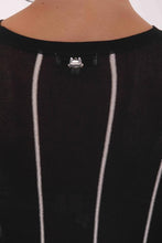 Carica l&#39;immagine nel visualizzatore di Gallery, maxi maglia a righe - mimì muà - nero bianco
