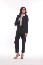 Carica l'immagine nel visualizzatore di Gallery, pantalone palloncino elastico dietro in tessuto tecnico - mimì muà - nero 2025