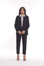 Carica l'immagine nel visualizzatore di Gallery, pantalone palloncino elastico dietro in tessuto tecnico - mimì muà - nero 2025