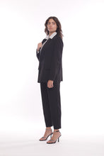 Carica l'immagine nel visualizzatore di Gallery, pantalone palloncino elastico dietro in tessuto tecnico - mimì muà - nero 2025