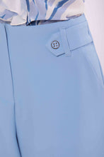Carica l'immagine nel visualizzatore di Gallery, pantalone palazzo in tessuto tecnico - mimì muà - celeste 2025