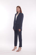 Carica l'immagine nel visualizzatore di Gallery, giacca lunga in manofredda - mimì muà - blu