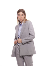 Carica l'immagine nel visualizzatore di Gallery, giacca lunga in manofredda - mimì muà - grigio