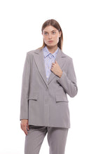 Carica l'immagine nel visualizzatore di Gallery, giacca lunga in manofredda - mimì muà - grigio
