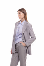 Carica l'immagine nel visualizzatore di Gallery, giacca lunga in manofredda - mimì muà - grigio