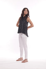 Carica l'immagine nel visualizzatore di Gallery, pantalone sigaretta in gabardina - mimì muà - bianco 2025