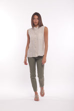 Carica l'immagine nel visualizzatore di Gallery, pantalone sigaretta in gabardina - mimì muà - verde militare - 2025