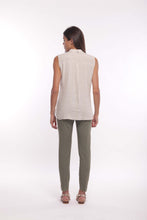 Carica l'immagine nel visualizzatore di Gallery, pantalone sigaretta in gabardina - mimì muà - verde militare - 2025