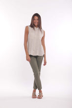 Carica l'immagine nel visualizzatore di Gallery, pantalone sigaretta in gabardina - mimì muà - verde militare - 2025