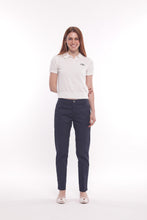 Carica l'immagine nel visualizzatore di Gallery, pantalone sigaretta in gabardina - mimì muà - blu 2025