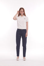 Carica l'immagine nel visualizzatore di Gallery, pantalone sigaretta in gabardina - mimì muà - blu 2025