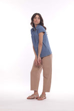 Carica l'immagine nel visualizzatore di Gallery, pantalone palloncino in bull - mimì muà - beige 2025