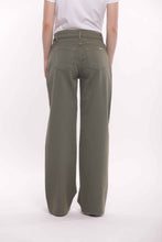 Carica l'immagine nel visualizzatore di Gallery, pantalone palazzo in bull - mimì muà - verde salvia 2025