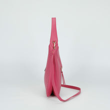 Carica l'immagine nel visualizzatore di Gallery, borsa a sacca con bordi intrecciati - mimì muà - fuxia