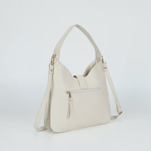 Carica l'immagine nel visualizzatore di Gallery, borsa a sacca con bordi intrecciati - mimì muà - beige