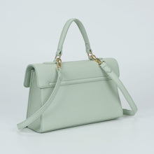 Carica l'immagine nel visualizzatore di Gallery, borsa a mano grande con pattina - mimì muà - verde salvia