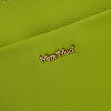 Carica l'immagine nel visualizzatore di Gallery, borsa a mano con manico in metallo - mimì muà - salvia