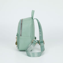 Carica l'immagine nel visualizzatore di Gallery, zaino piccolo con catena - mimì muà - verde salvia