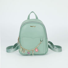 Carica l'immagine nel visualizzatore di Gallery, zaino piccolo con catena - mimì muà - verde salvia