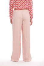Carica l'immagine nel visualizzatore di Gallery, pantalone palazzo con elastico in cadì - mimì muà - cipria