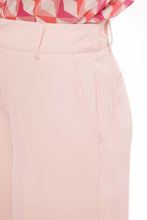 Carica l'immagine nel visualizzatore di Gallery, pantalone palazzo con elastico in cadì - mimì muà - cipria
