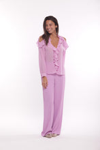 Carica l'immagine nel visualizzatore di Gallery, pantalone palazzo con elastico in cadì - mimì muà - cilamino