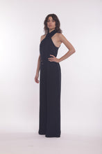 Carica l'immagine nel visualizzatore di Gallery, tuta in simil lino - mimì muà - nero 2025