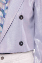 Carica l'immagine nel visualizzatore di Gallery, giacca cropped laminata - mimì muà - lilla