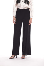 Carica l'immagine nel visualizzatore di Gallery, pantalone palazzo in ity - mimì muà - nero 2025