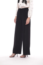 Carica l'immagine nel visualizzatore di Gallery, pantalone palazzo in ity - mimì muà - nero 2025