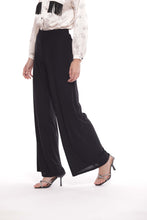 Carica l'immagine nel visualizzatore di Gallery, pantalone palazzo in ity - mimì muà - nero 2025