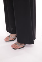 Carica l'immagine nel visualizzatore di Gallery, pantalone palazzo in ity - mimì muà - nero 2025