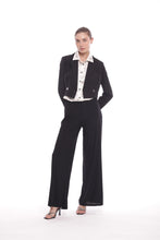 Carica l'immagine nel visualizzatore di Gallery, pantalone palazzo in ity - mimì muà - nero 2025