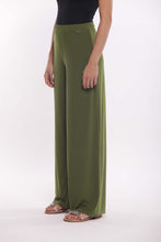 Carica l'immagine nel visualizzatore di Gallery, pantalone palazzo in ity - mimì muà - verde militare 2025