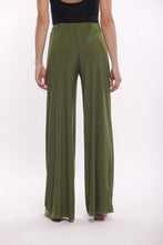 Carica l'immagine nel visualizzatore di Gallery, pantalone palazzo in ity - mimì muà - verde militare 2025