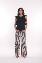 Carica l'immagine nel visualizzatore di Gallery, pantalone palazzo fantasia - mimì muà - panna 2025