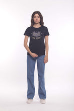 Carica l'immagine nel visualizzatore di Gallery, t-shirt "you rock" - mimì muà - nero