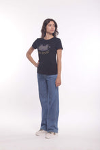 Carica l'immagine nel visualizzatore di Gallery, t-shirt "you rock" - mimì muà - nero