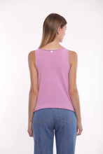 Carica l&#39;immagine nel visualizzatore di Gallery, top in maglia basic - mimì muà - ciclamino
