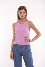 Carica l&#39;immagine nel visualizzatore di Gallery, top in maglia basic - mimì muà - ciclamino
