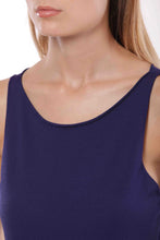 Carica l&#39;immagine nel visualizzatore di Gallery, top in maglia basic - mimì muà - blu
