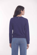 Carica l&#39;immagine nel visualizzatore di Gallery, cardigan basic - mimì muà - blu
