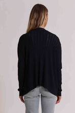 Carica l'immagine nel visualizzatore di Gallery, cardigan in maglia traforato - mimì muà - blu
