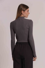 Carica l'immagine nel visualizzatore di Gallery, maglia lupetto - mimì muà -  grigio scuro
