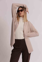Carica l'immagine nel visualizzatore di Gallery, cardigan senza bottoni - mimì muà - beige chiaro
