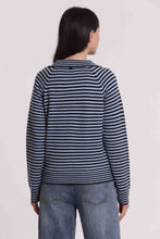 Carica l'immagine nel visualizzatore di Gallery, cardigan a righe - mimì muà -  blu
