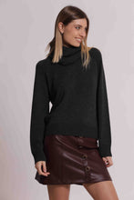 Carica l'immagine nel visualizzatore di Gallery, maglia melange con collo removibile  - mimì muà -  grigio
