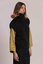 Carica l'immagine nel visualizzatore di Gallery, maglia maniche corte con paillettes su spalle - mimì muà - verde teal
