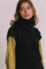 Carica l'immagine nel visualizzatore di Gallery, maglia maniche corte con paillettes su spalle - mimì muà - verde teal
