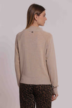 Carica l'immagine nel visualizzatore di Gallery, cardigan lupetto con tasche - mimì muà - beige chiaro
